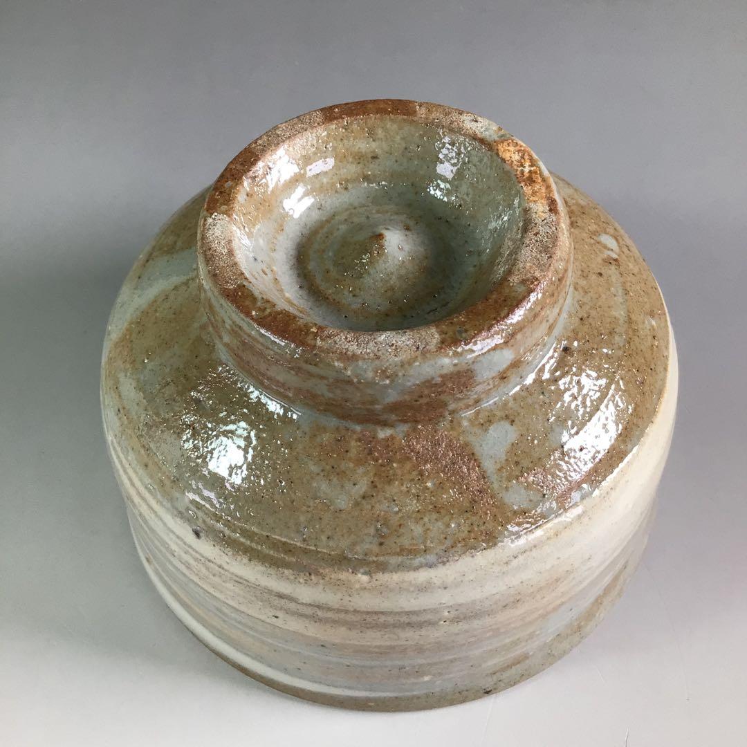 Ｒ６３９　茶碗　『高麗焼』『李方子　楽善斎造』『刷毛目茶碗』　共箱　茶道具