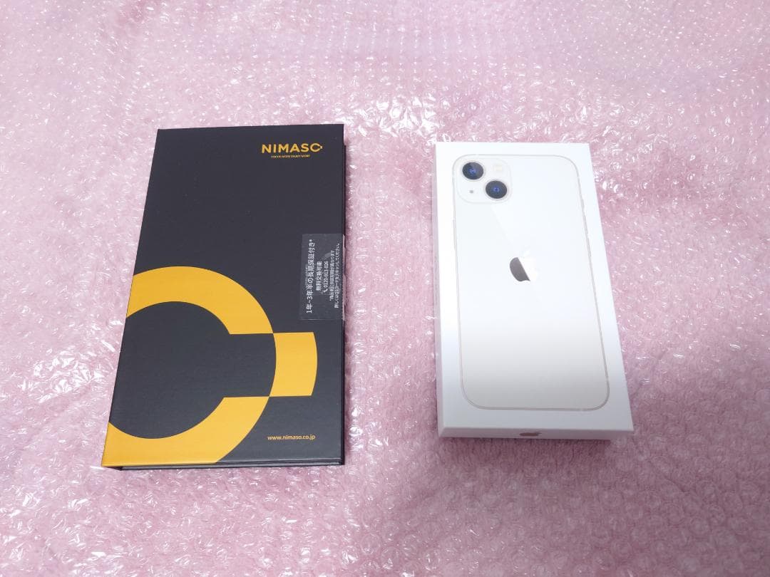 [新品・超美品] Apple iPhone 13 スターライト SIMフリー