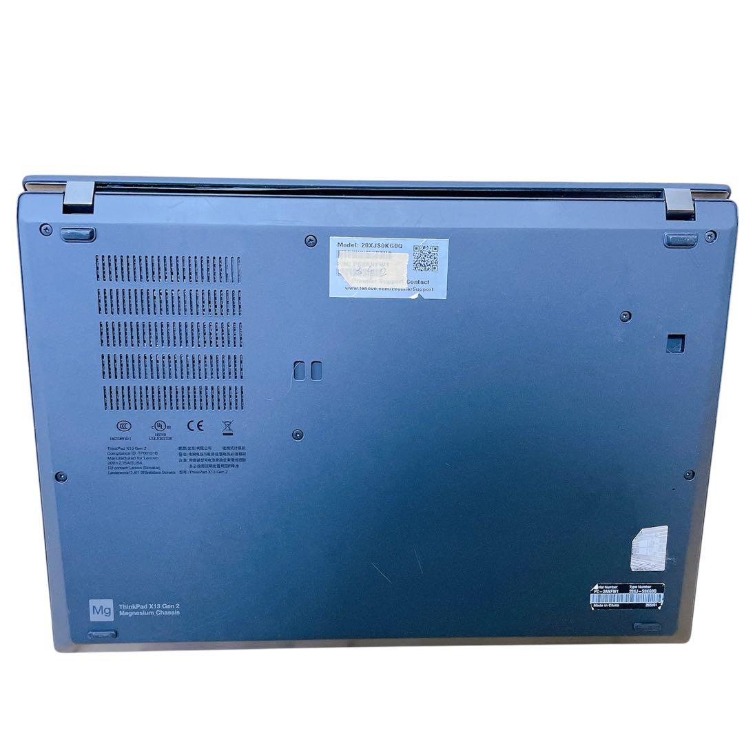 Windowsノート本体 ThinkPad X13 Gen2 Ryzen 5Pro 8G 256G SSD