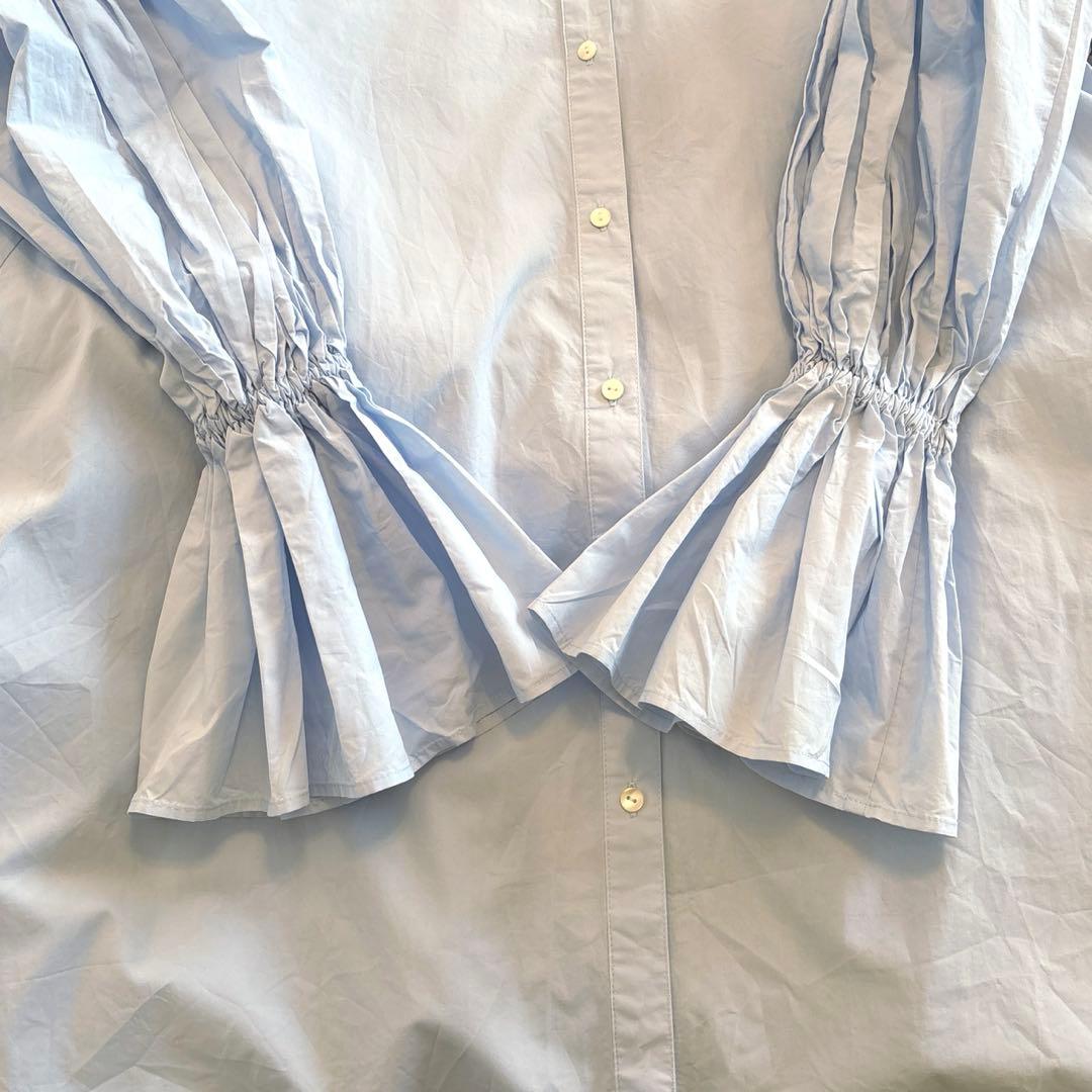 ETRE TOKYO キャンディスリーブタックシャツ ブラウス