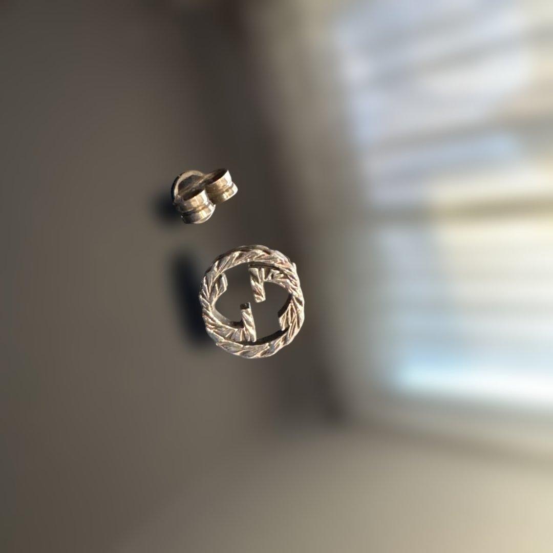 ✨GUCCI earringグッチピアス インターロッキングG SV925 片耳
