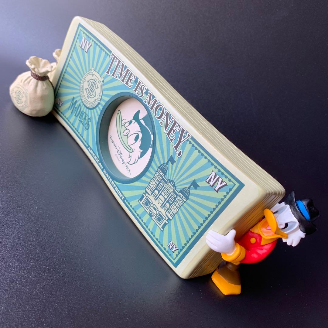 【超レア⁉️】スクルージマクダック　フォトフレーム　東京ディズニーシー開業当時