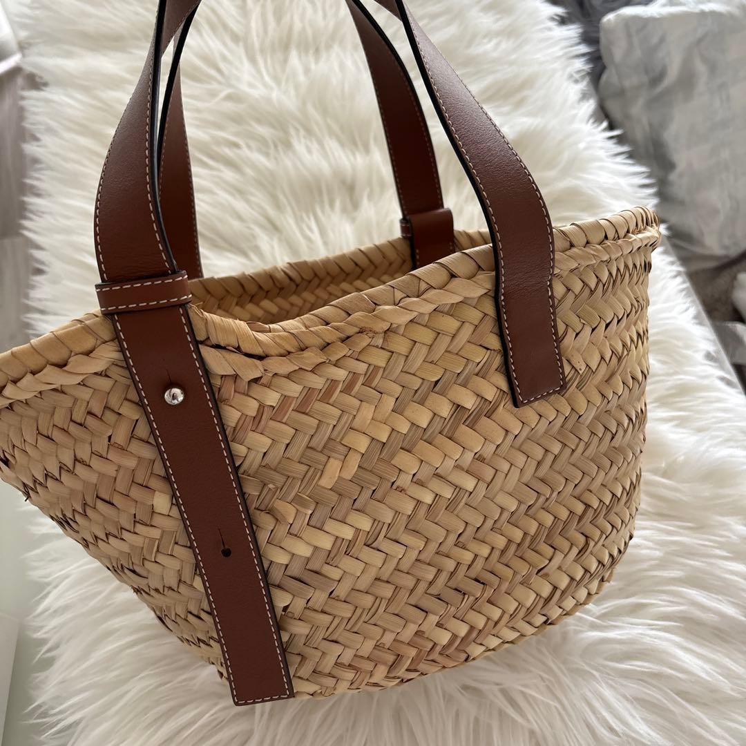 【本日限定値下げ‼️超美品】LOEWE ロエベ　カゴバッグ　スモール