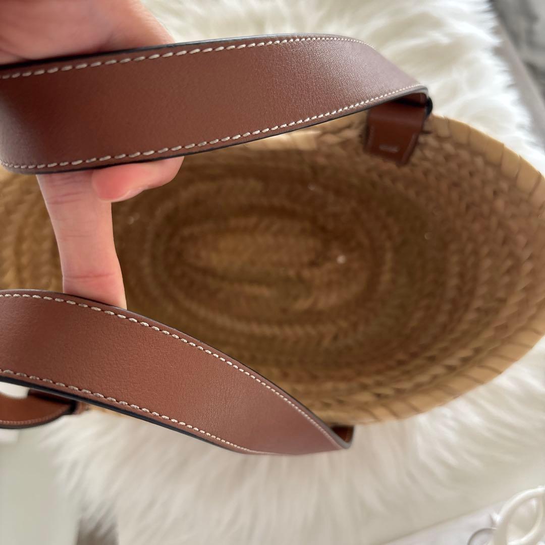 【本日限定値下げ‼️超美品】LOEWE ロエベ　カゴバッグ　スモール