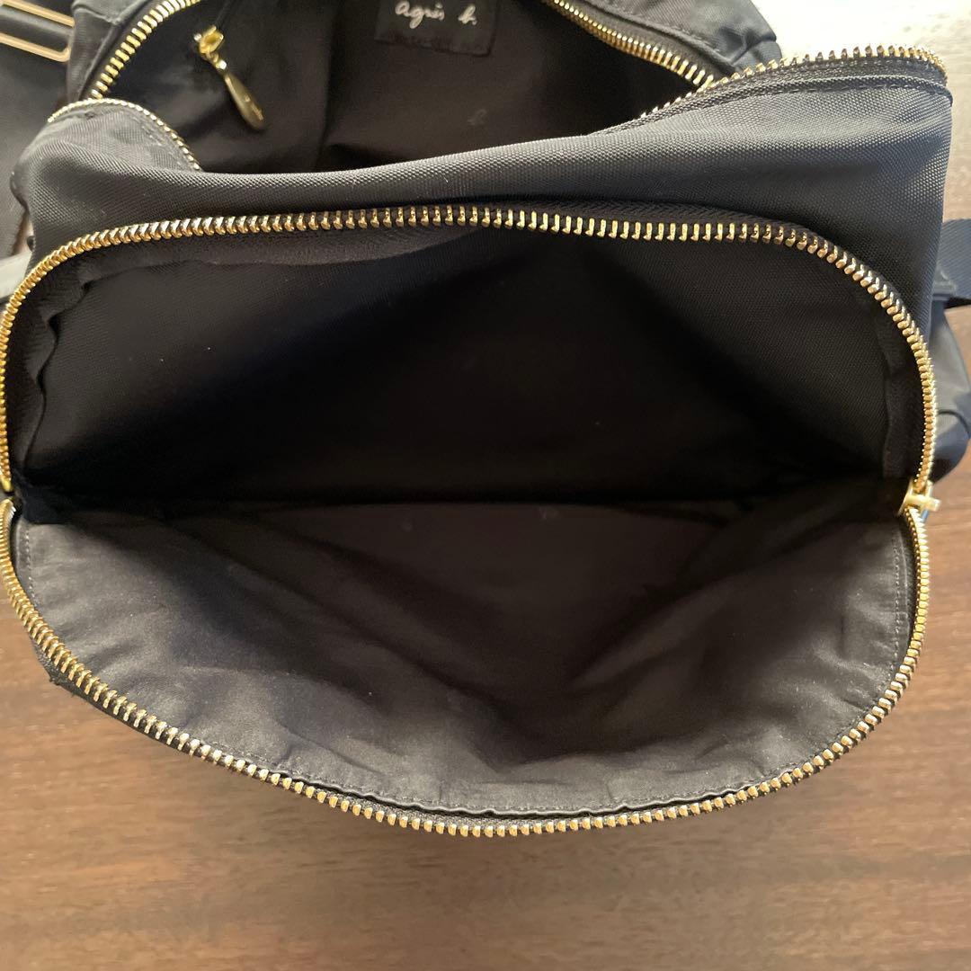 アニエスベー ナイロンショルダーバッグ FT-03A-05