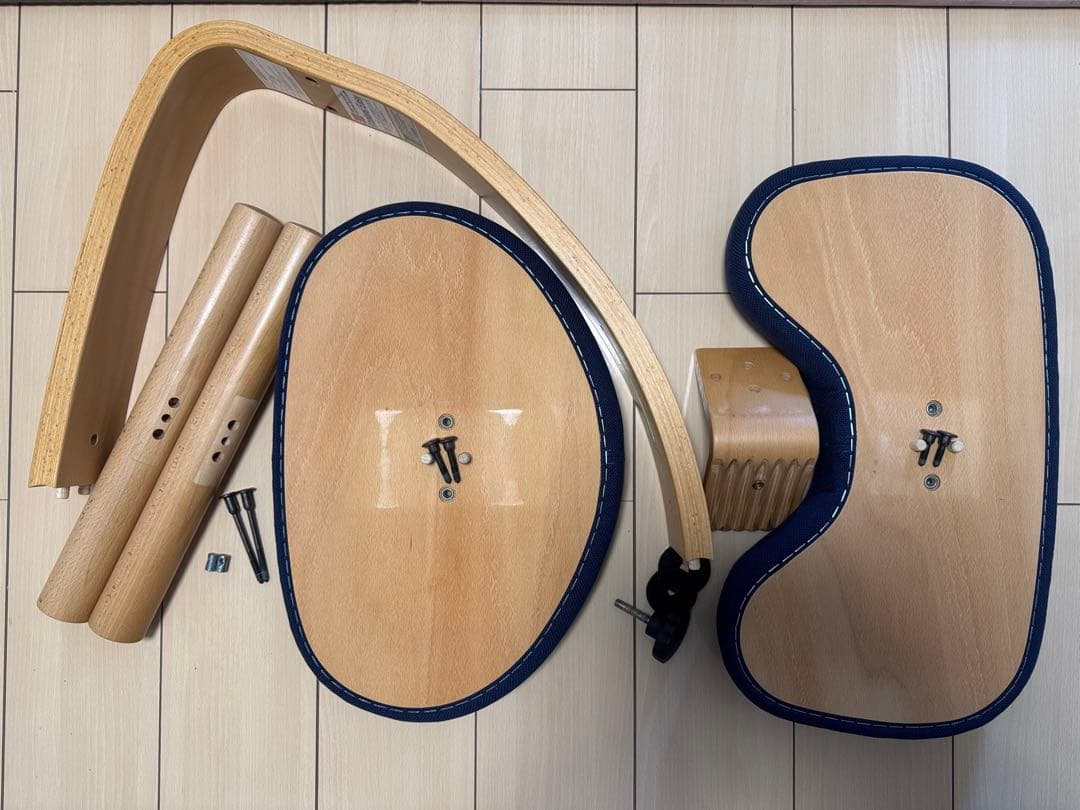 サカモトハウス社 バランスチェア・イージー 純正カバー（ネイビー）付