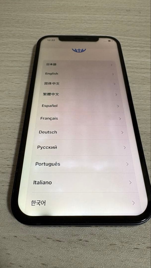 Apple iPhone 【ジャンク品】最終値下げ12 ブラック 12 GB本体