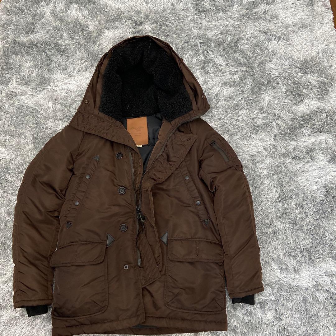 【最終値下げ】SPIEWAK フライトサテンジャケット　茶　ブラウン