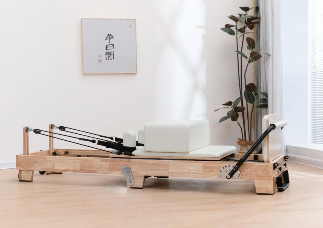 Yurena様 新品ウッドフォルダブルピラティスリフォーマー セット