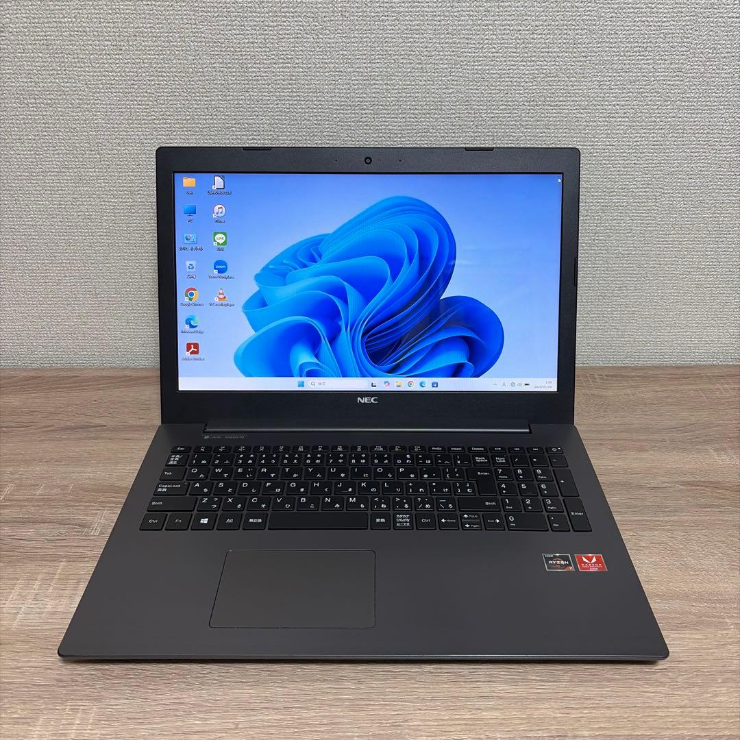 NEC ノートPC 15.6インチ 初期設定済SSD換装済