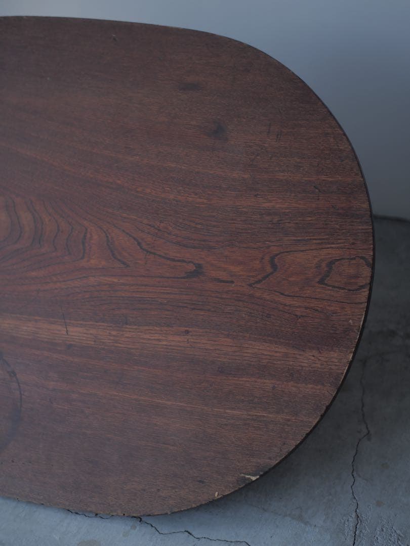 ちゃぶ台　ローテーブル　折り畳み　机　古家具　古道具　アンティーク　昭和レトロ