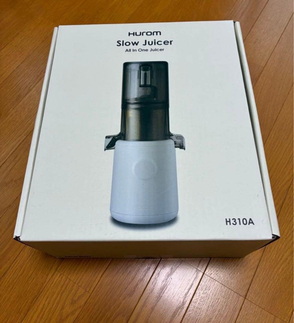 Hurom ジューサー ホワイト スロージューサー H310A ホワイト