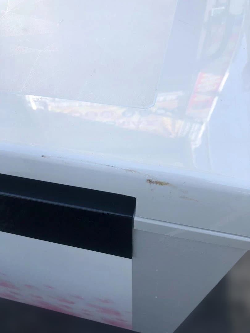 キムチ用冷蔵庫　 ピンク花柄 ホワイト