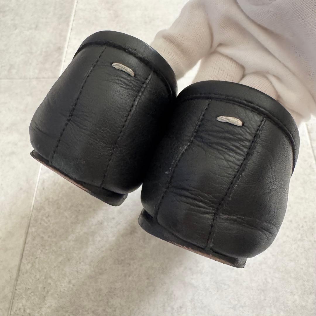 メゾンマルジェラ　タビ　足袋　TABI　パンプス　フラットシューズ　黒　36