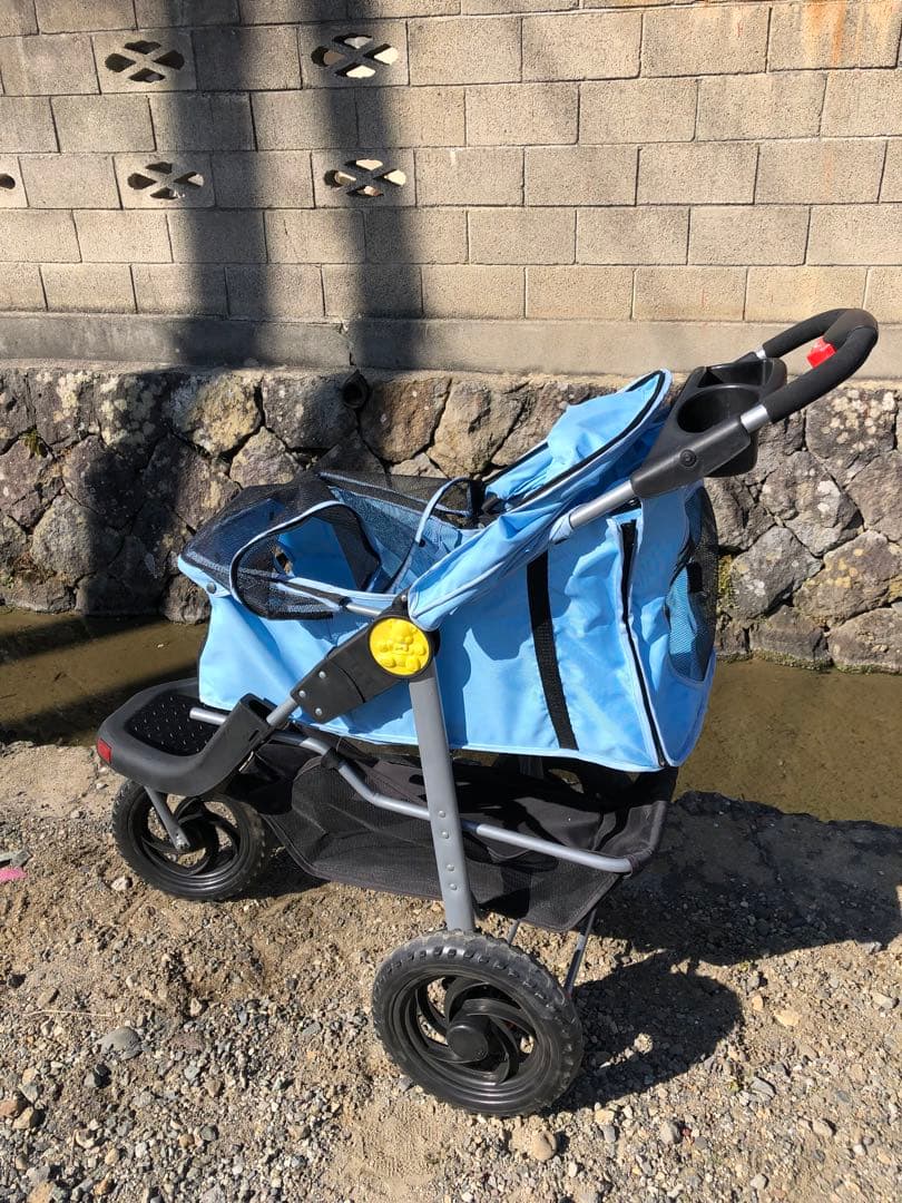 ペットカート ベビーカー バギー 犬 猫 多頭 犬/輪犬ケージ (B36)