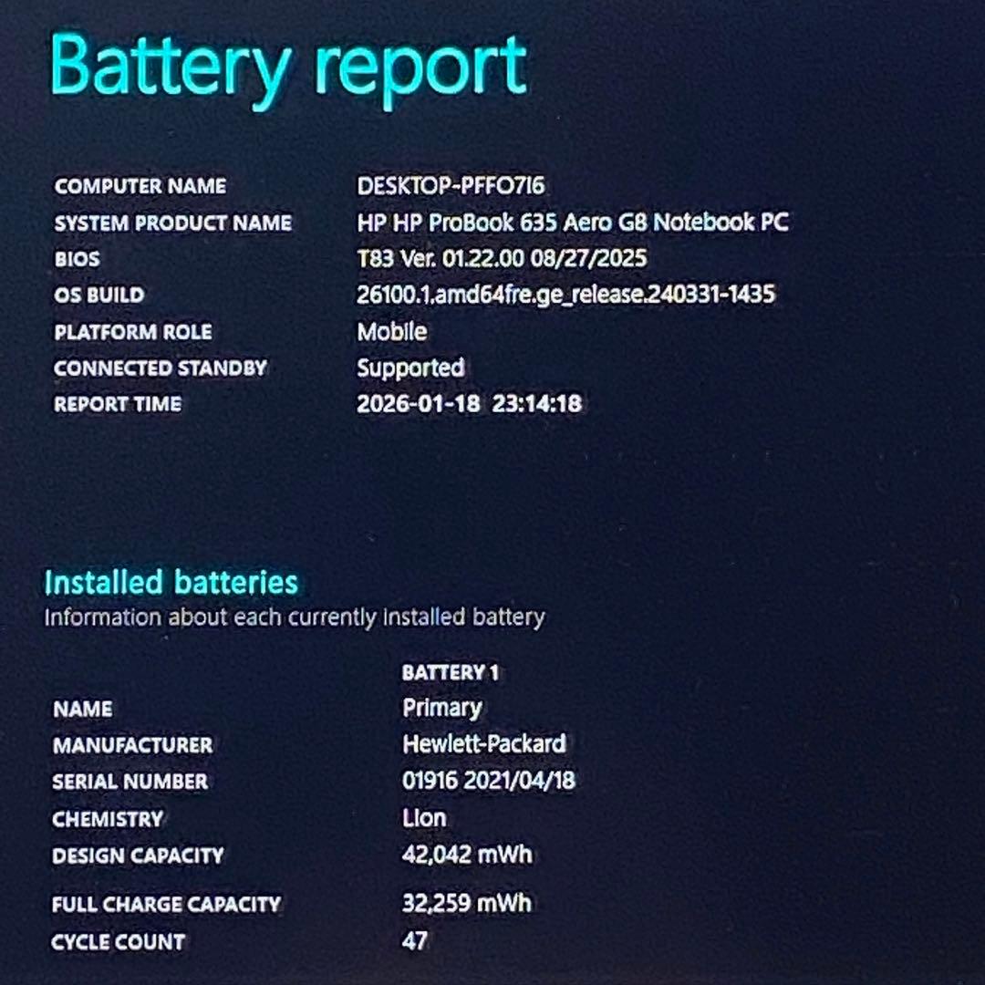 ★超軽量モデル★2022年製 Office2021 HP Aero G8 F31