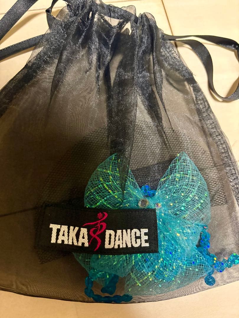 タカダンス✴︎ライトブルー 社交ダンスドレス