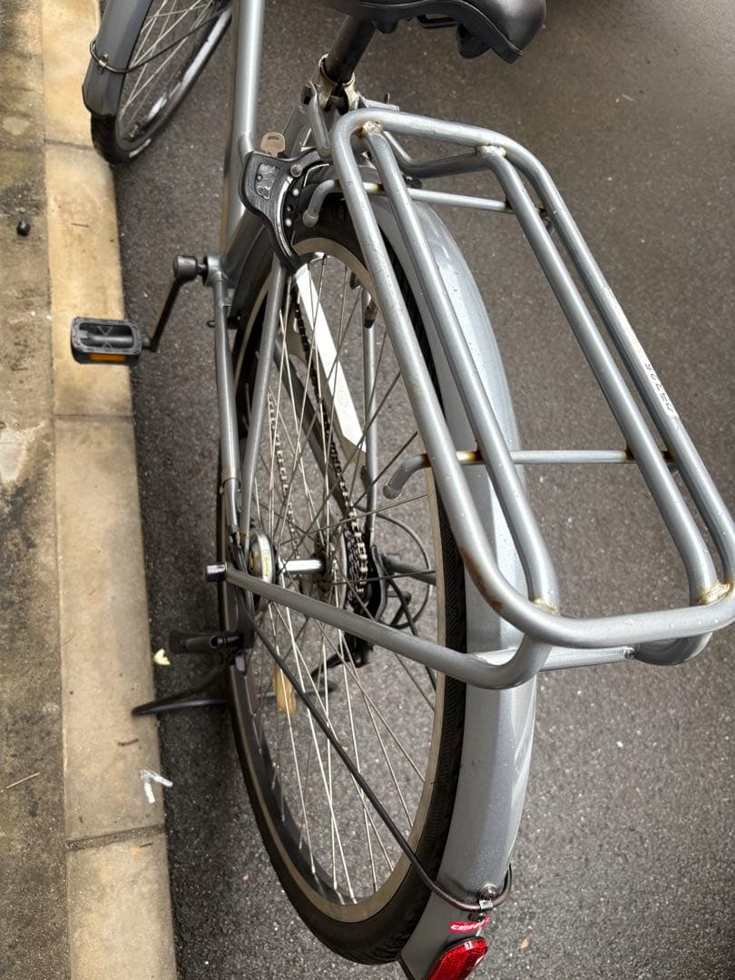 シティサイクル　グレー