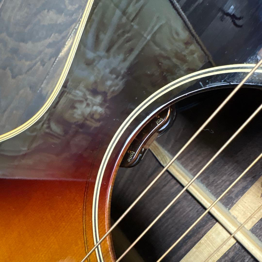 VGエレアコースティックギター サンバースト