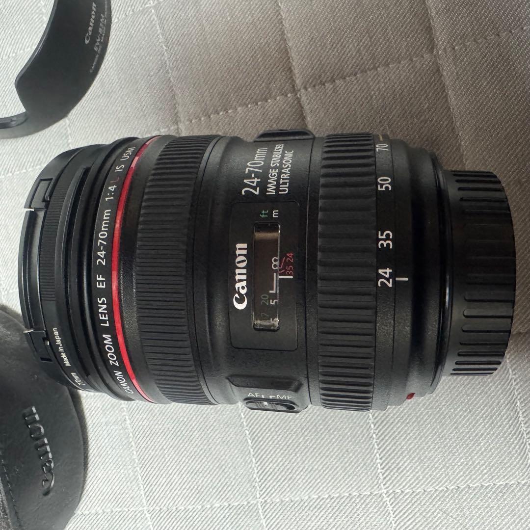 canon ズームレンズ EF24-70 F4L IS USM
