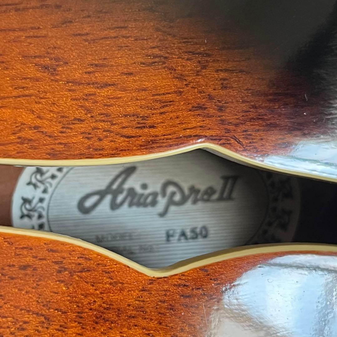 AriaPro II FA-50 ピックギター　美品　FA50