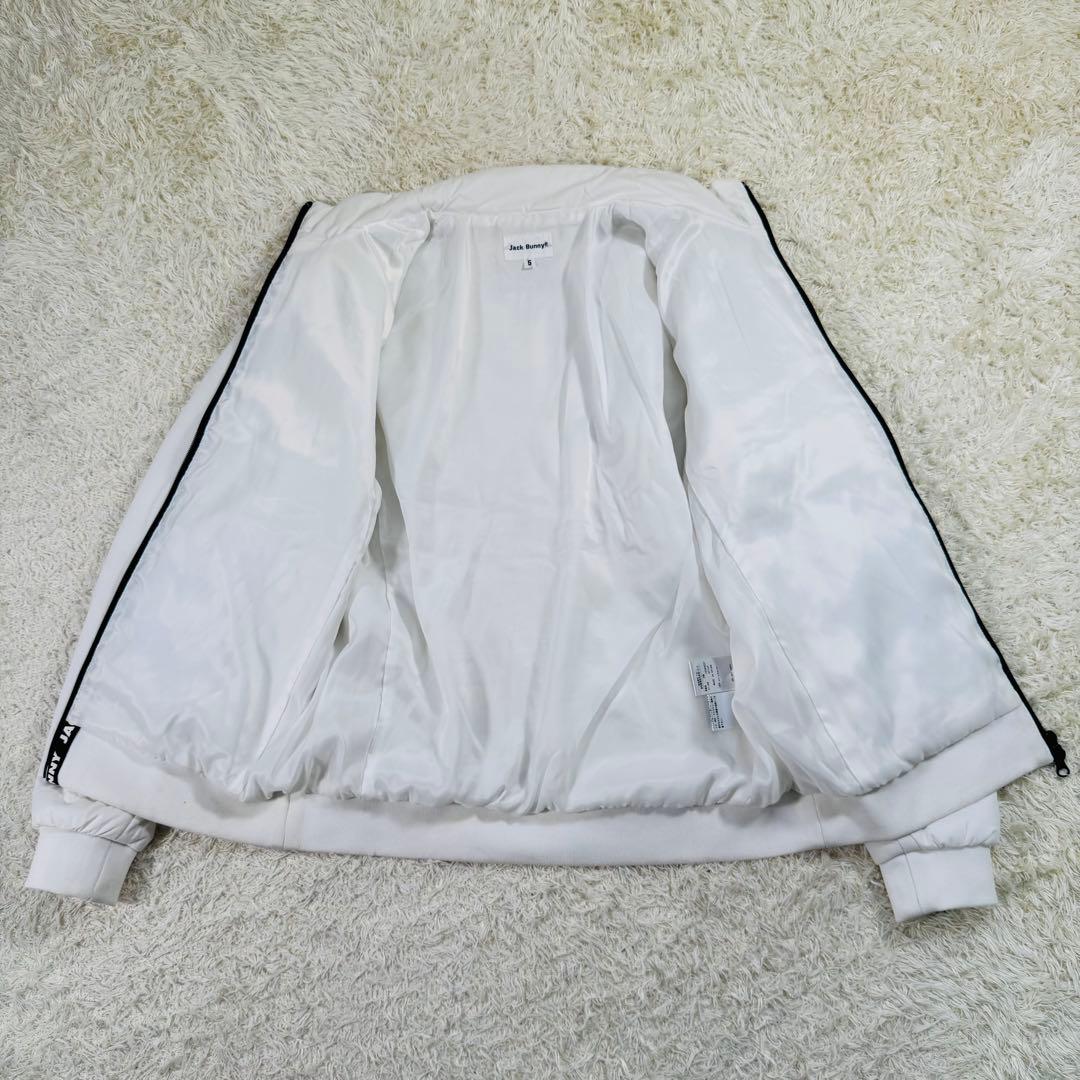 【極美品】ジャックバニー　フロントテープロゴ　綿ジャケット　サイズ５　L相当