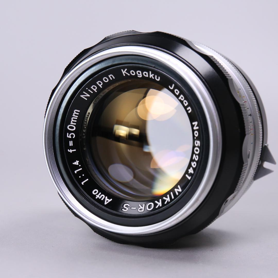 ☆完全動作☆Nikon F 50mm F1.4 アイレベル　＃501