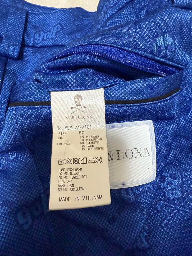 MARK & LONA スカルパターン バイザー ３点セット