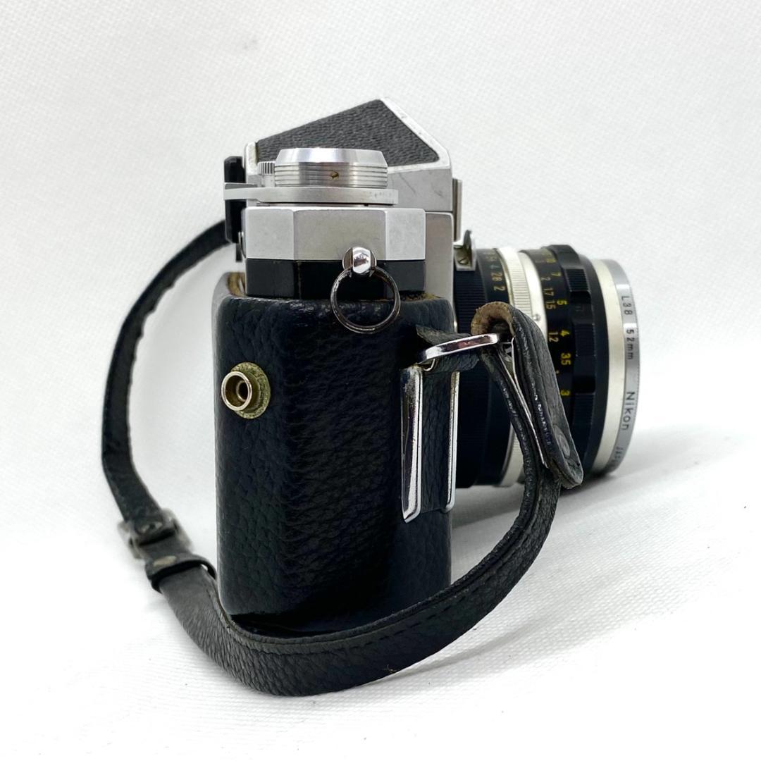 【C6677】F+nikkor-s auto 5cm f2 中期 フイルムカメラ