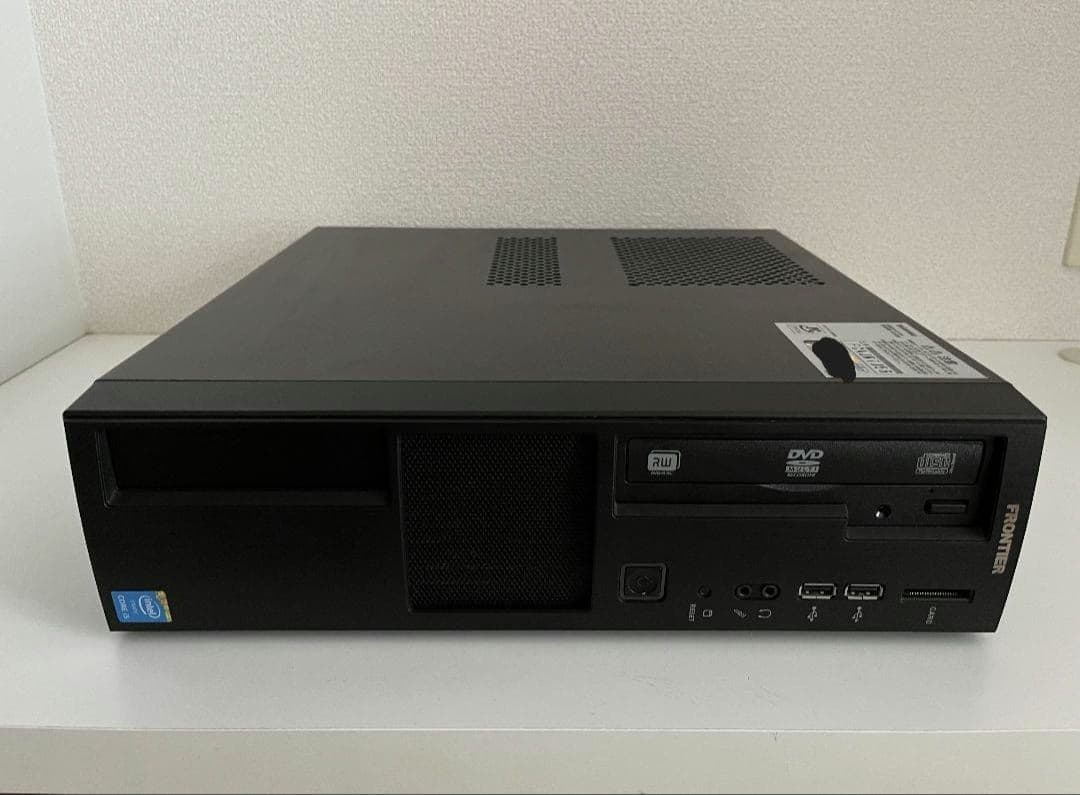 Frontier　デスクトップパソコン本体　メモリー8GB　SSD250GB