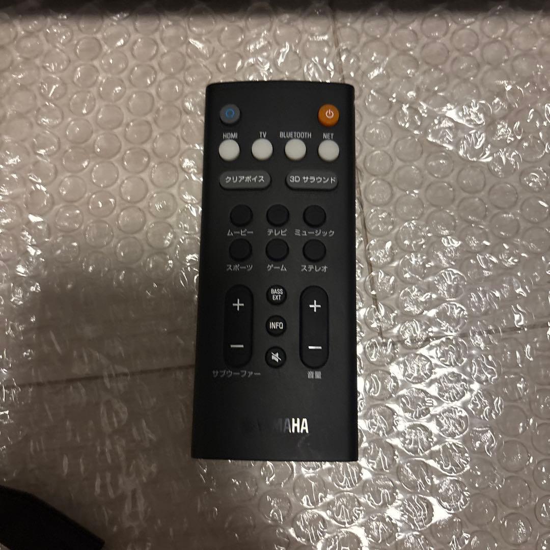 YAMAHA サウンドバー YAS-109 リモコン付