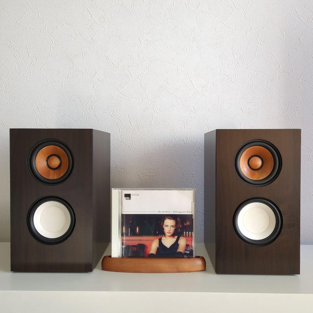 ウッドコーンスピーカー+ウーファー　改造　【中古】