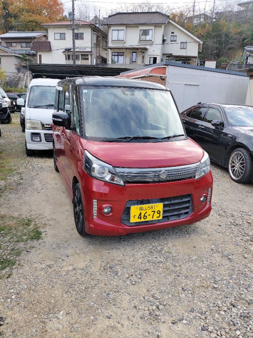 スズキ　スペーシアカスタム　レーダーブレーキ　パワースライドドア