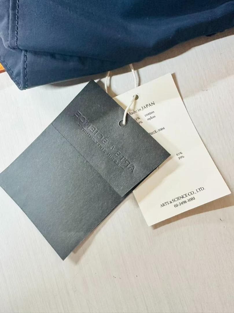 Pocketable day packバックパック紺色のポケットは付いていません