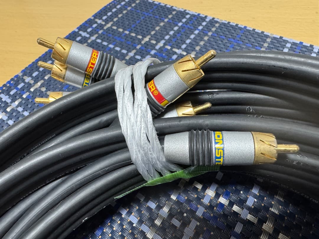 MONSTER CABLE コンポーネント(色差)ケーブル MV3CV 8m