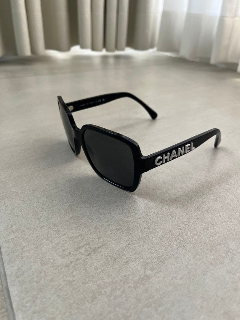【ほぼ未使用】CHANEL スクエアサングラス 5408 ブラック