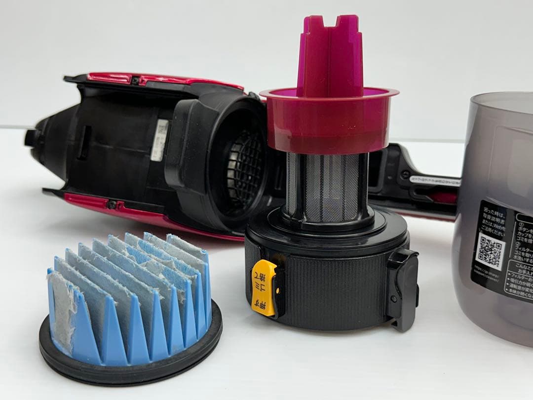 希少　ダストケース付き　動作保証品　シャープ掃除機　本体　EC-SR5-P