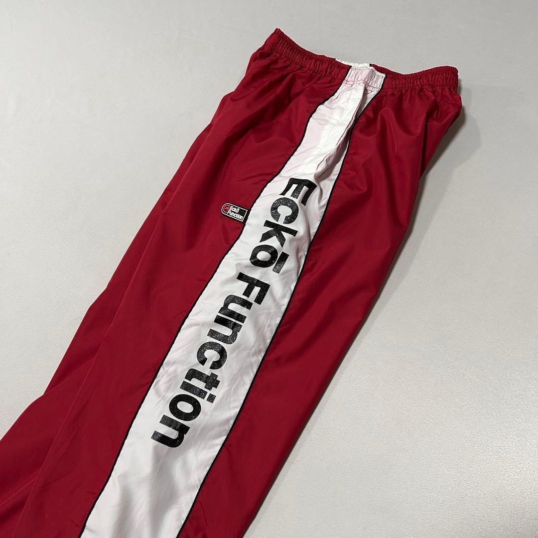 00s Ecko ナイロン セットアップ ドローコード ラメ入り ジャージ B系
