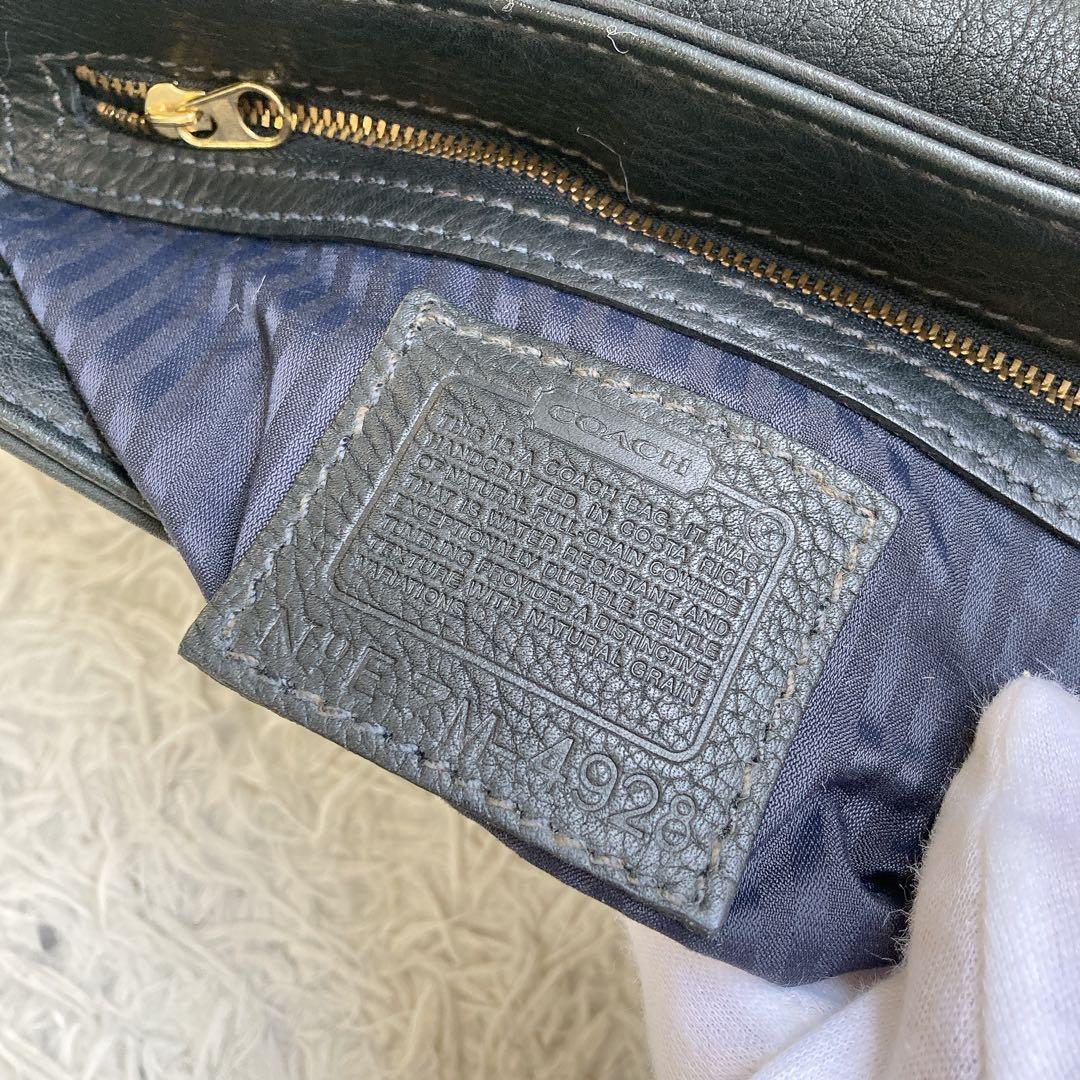 極美品 vintage coach old sonoma dark green