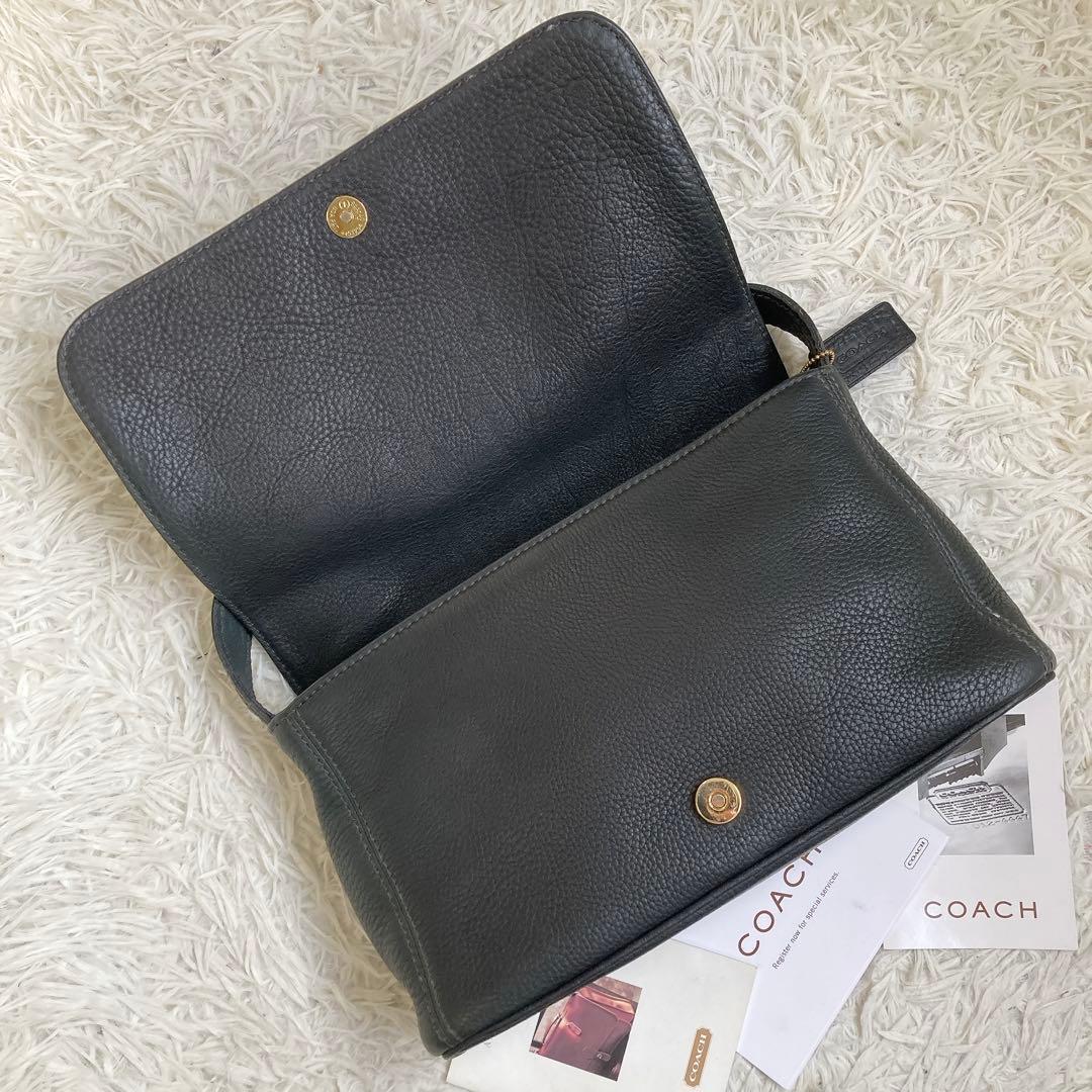 極美品 vintage coach old sonoma dark green