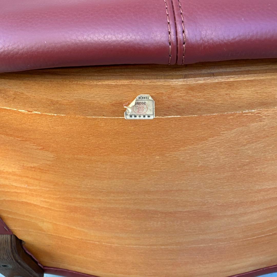 カンディハウス　ボルス ダイニング アームチェア　本革　②