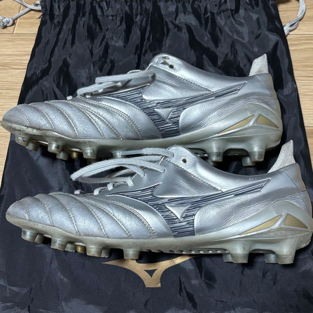 Mizuno モレリアネオIV シルバー 収納袋付き