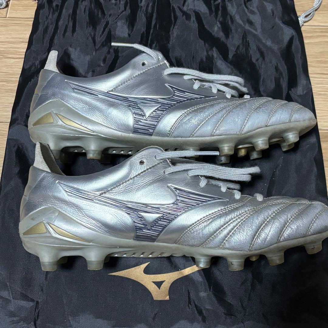 Mizuno モレリアネオIV シルバー 収納袋付き