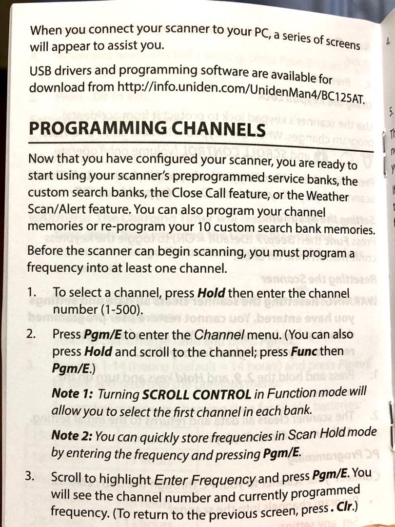 Uniden(ユニデン)America北米仕様BC125ATスキャナー受信機