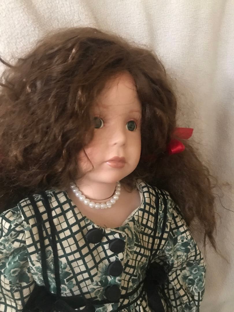 ポーセリアンドール　約50cm　　陶器人形