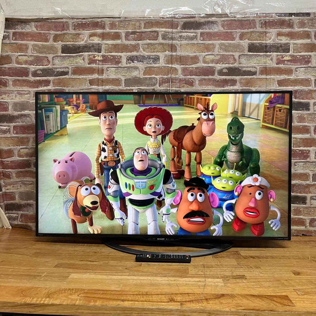 シャープ 50V型 4K 液晶テレビ AQUOS LC-50U45 動画アプリ○
