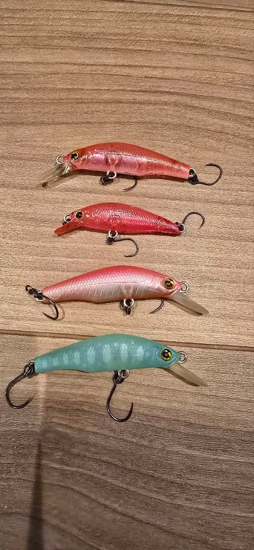 エリアトラウト エリアミノーイング　オリカラ等　管釣り