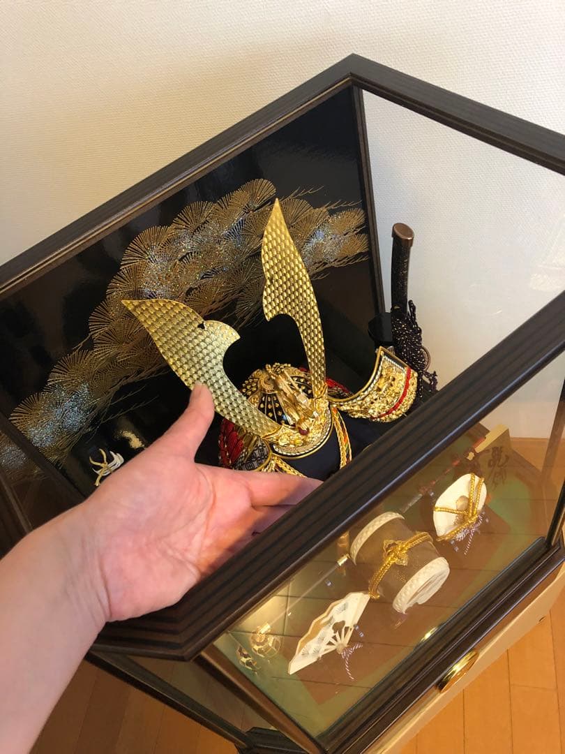 兜飾り　子供の日　男の子　端午の節句　五月人形　久月