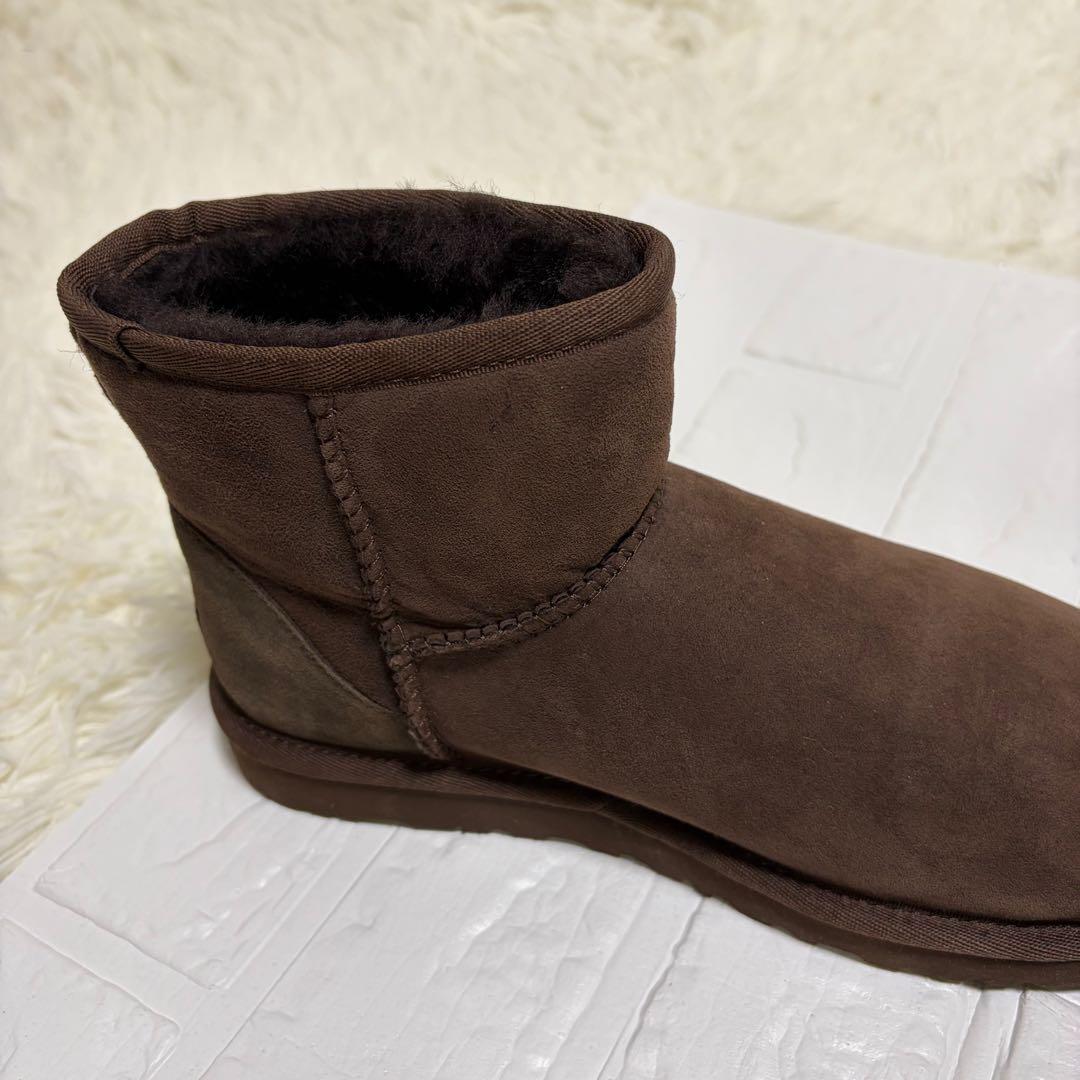 美品　UGG クラシックミニムートンブーツ ブラウン23.0㎝