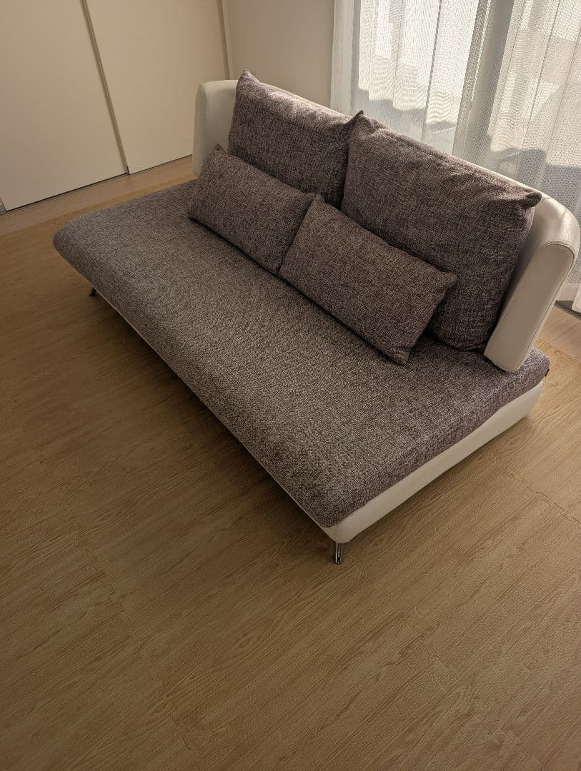 【送料込・たのメル便】スタイルプロポーザ カーブチャー ソファ ３人掛け